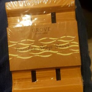 Grove Collaborative Bamboo Soap Holder